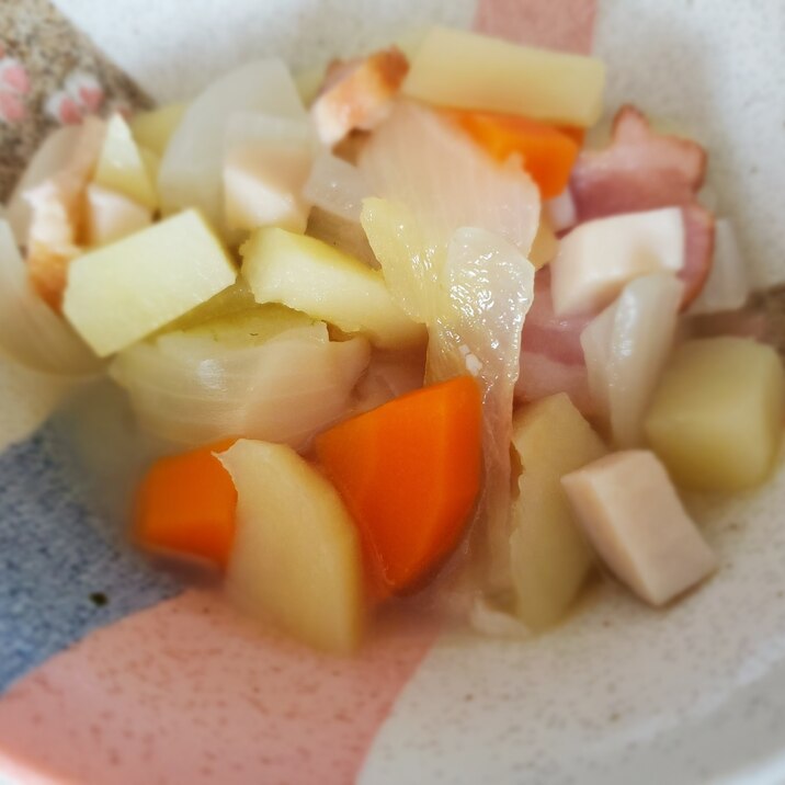 ベーコンとじゃがいも野菜のスープ レシピ 作り方 By はる6 楽天レシピ ベーコンとじゃがいも野菜のスープ レシピ 作り方 By はる6 楽天レシピ